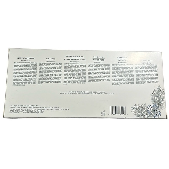 NEW Crabtree & Evelyn 6 Piece HAND THERAPY Gift Set - Picture 5 of 5